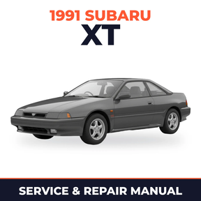 1991 Subaru XT Service and Repair Manual