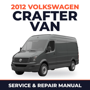 2012 Volkswagen Crafter Van Service and Repair Manual