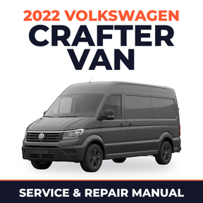2022 Volkswagen Crafter Van Service and Repair Manual