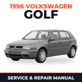 1996 Volkswagen Golf Service and Repair Manual