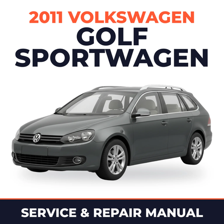 2011 Volkswagen Golf SportWagen Service and Repair Manual