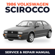 1986 Volkswagen Scirocco Service and Repair Manual