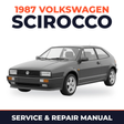 1987 Volkswagen Scirocco Service and Repair Manual