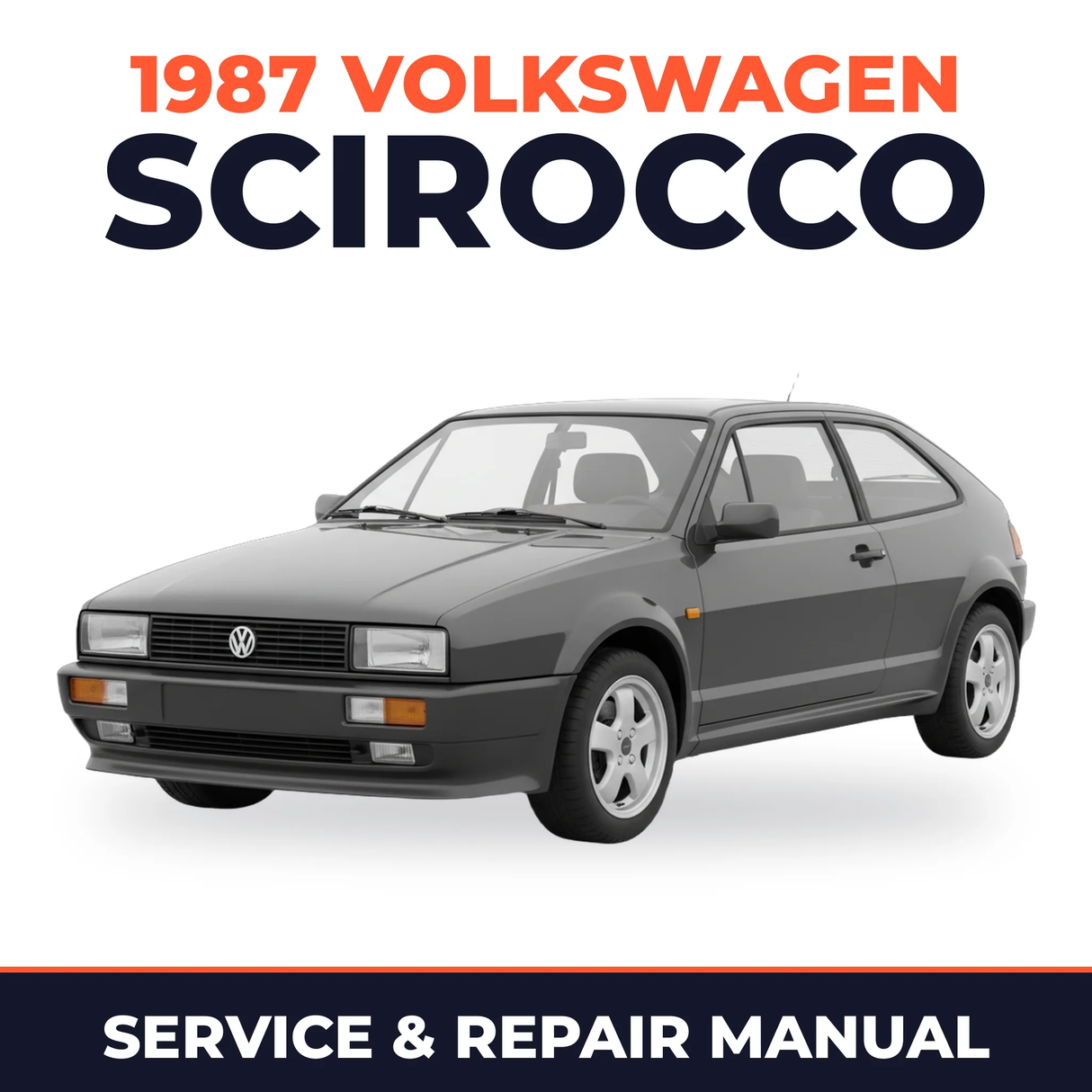 1987 Volkswagen Scirocco Service and Repair Manual