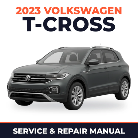 2023 Volkswagen T-Cross Service and Repair Manual