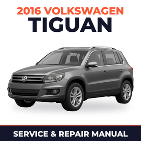 2016 Volkswagen Tiguan Service and Repair Manual