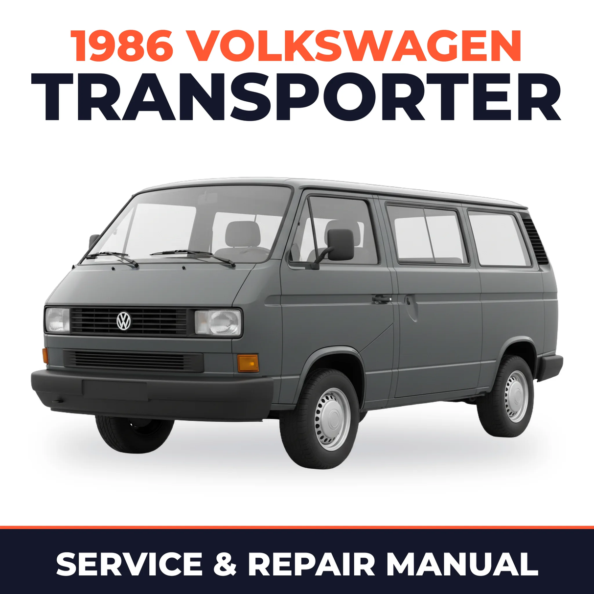1986 Volkswagen Transporter Service and Repair Manual