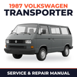 1987 Volkswagen Transporter Service and Repair Manual