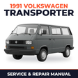 1991 Volkswagen Transporter Service and Repair Manual