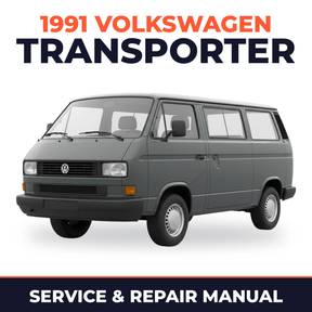 1991 Volkswagen Transporter Service and Repair Manual