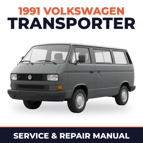 1991 Volkswagen Transporter Service and Repair Manual
