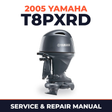 2005 Yamaha T8PXRD 2 stroke Service and Repair Manual