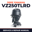 2005 Yamaha VZ250TLRD 2 stroke Service and Repair Manual