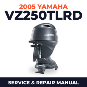2005 Yamaha VZ250TLRD 2 stroke Service and Repair Manual