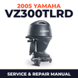 2005 Yamaha VZ300TLRD 2 stroke Service and Repair Manual