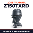 2005 Yamaha Z150TXRD 2 stroke Service and Repair Manual