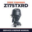 2005 Yamaha Z175TXRD 2 stroke Service and Repair Manual