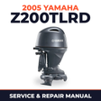 2005 Yamaha Z200TLRD 2 stroke Service and Repair Manual