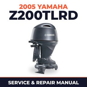 2005 Yamaha Z200TLRD 2 stroke Service and Repair Manual