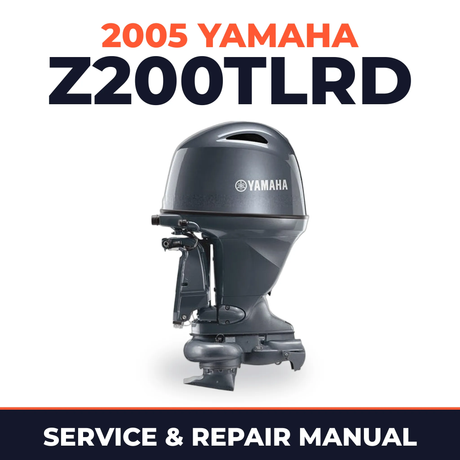 2005 Yamaha Z200TLRD 2 stroke Service and Repair Manual