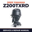 2005 Yamaha Z200TXRD 2 stroke Service and Repair Manual
