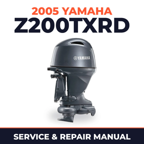 2005 Yamaha Z200TXRD 2 stroke Service and Repair Manual