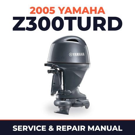 2005 Yamaha Z300TURD 2 stroke Service and Repair Manual