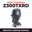2005 Yamaha Z300TXRD 2 stroke Service and Repair Manual