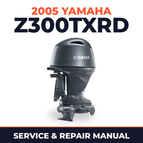 2005 Yamaha Z300TXRD 2 stroke Service and Repair Manual