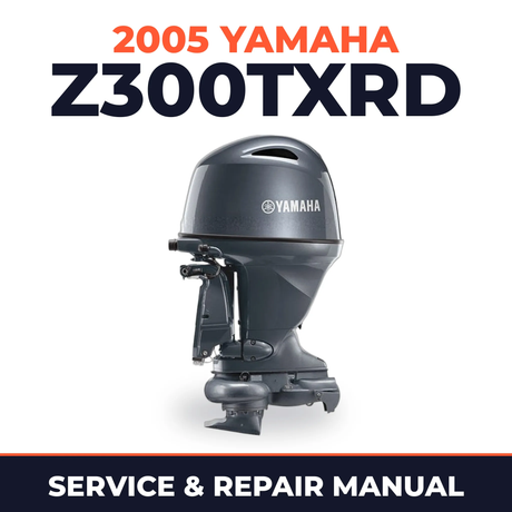 2005 Yamaha Z300TXRD 2 stroke Service and Repair Manual