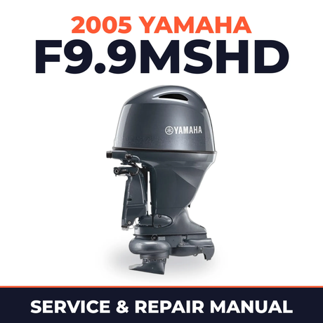 2005 Yamaha F9.9MSHD 4 stroke Service and Repair Manual