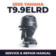 2005 Yamaha T9.9ELRD 4 stroke Service and Repair Manual