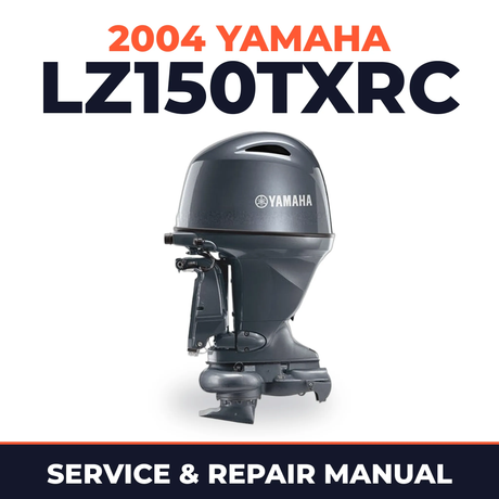 2004 Yamaha LZ150TXRC 2 stroke Service and Repair Manual