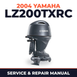2004 Yamaha LZ200TXRC 2 stroke Service and Repair Manual