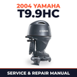 2004 Yamaha T9.9HC 2 stroke Service and Repair Manual