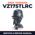 2004 Yamaha VZ175TLRC 2 stroke Service and Repair Manual