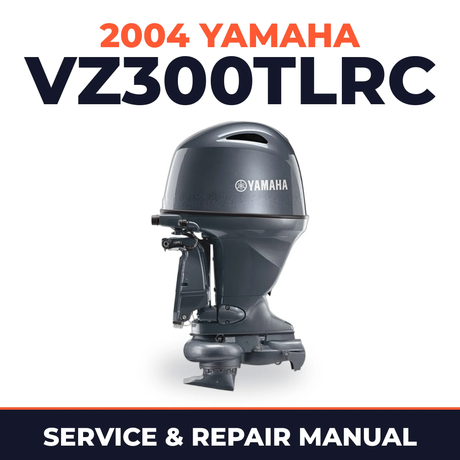 2004 Yamaha VZ300TLRC 2 stroke Service and Repair Manual