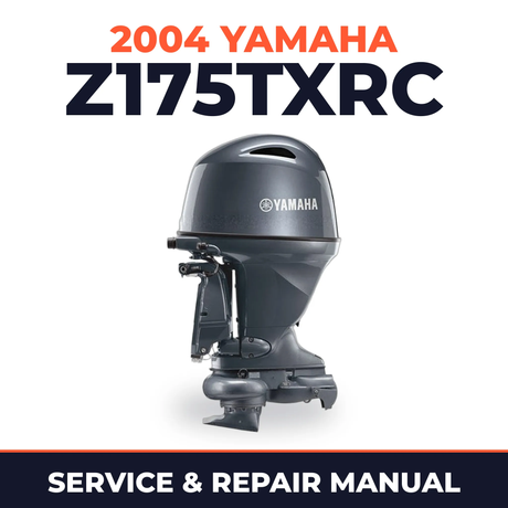 2004 Yamaha Z175TXRC 2 stroke Service and Repair Manual