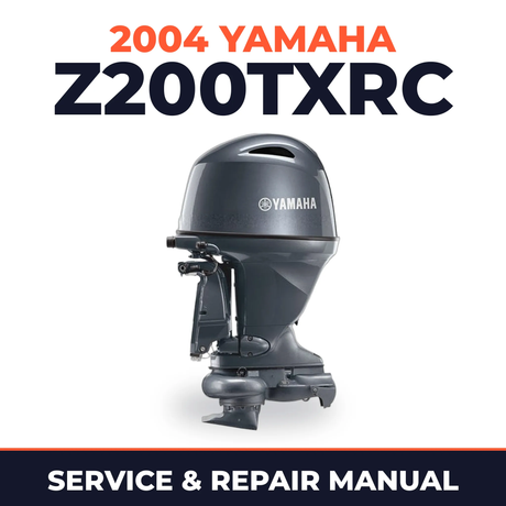 2004 Yamaha Z200TXRC 2 stroke Service and Repair Manual