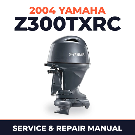 2004 Yamaha Z300TXRC 2 stroke Service and Repair Manual