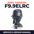 2004 Yamaha F9.9ELRC 4 stroke Service and Repair Manual