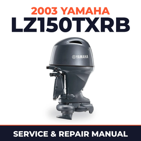 2003 Yamaha LZ150TXRB 2 stroke Service and Repair Manual