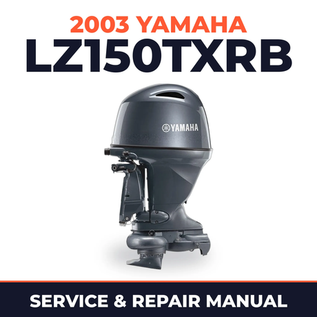 2003 Yamaha LZ150TXRB 2 stroke Service and Repair Manual
