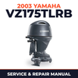 2003 Yamaha VZ175TLRB 2 stroke Service and Repair Manual