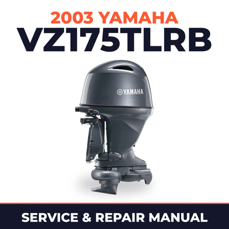 2003 Yamaha VZ175TLRB 2 stroke Service and Repair Manual