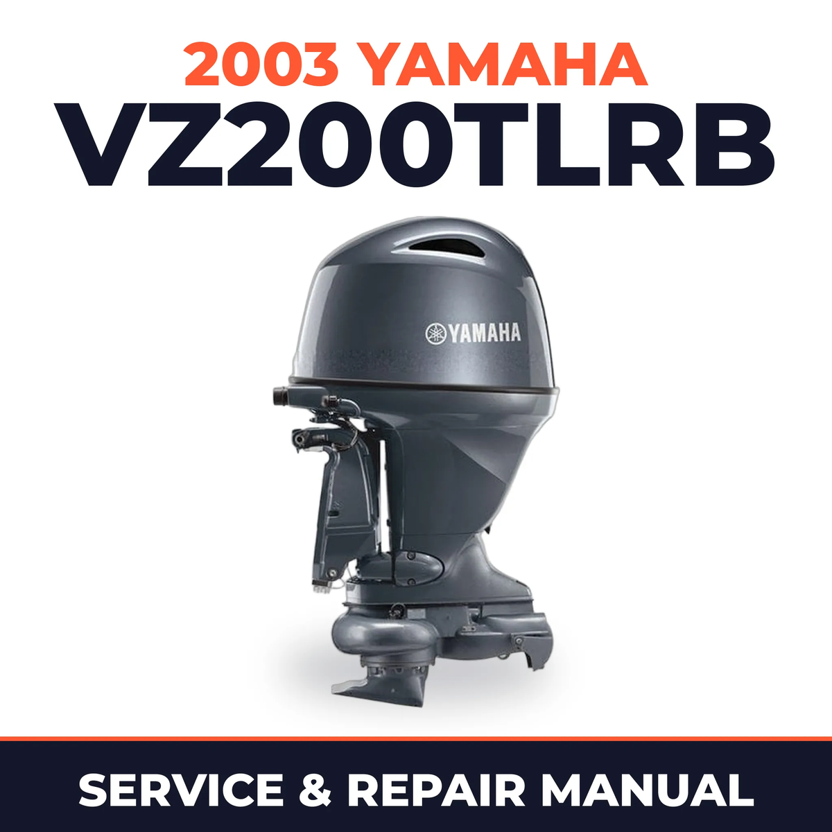 2003 Yamaha VZ200TLRB 2 stroke Service and Repair Manual