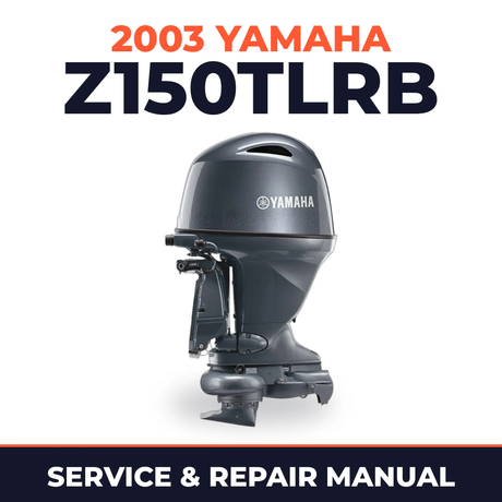 2003 Yamaha Z150TLRB 2 stroke Service and Repair Manual