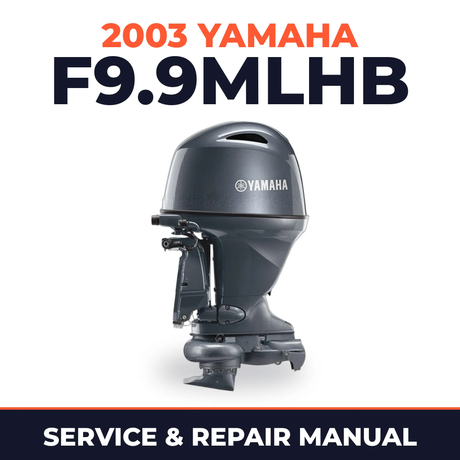 2003 Yamaha F9.9MLHB 4 stroke Service and Repair Manual