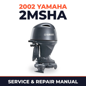 2002 Yamaha 2MSHA 2 stroke Service and Repair Manual