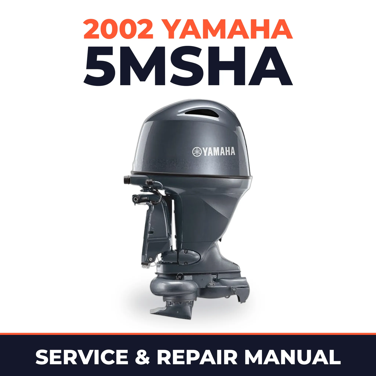2002 Yamaha 5MSHA 2 stroke Service and Repair Manual